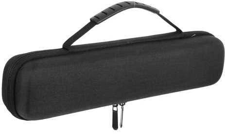 LOLIPPYY Étui rigide pour fer à friser Sac de rangement en EVA pour fer à lisser Étui de voyage résistant à la chaleur pour outils de coiffage Sac de transport compact pour accessoires électroniques
