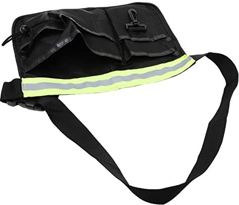 SEWACC Adjustable Reflective Utility Belt for Gardeners Durable Waist Pouch for Tools Gardening Tool Belt for Men and Women