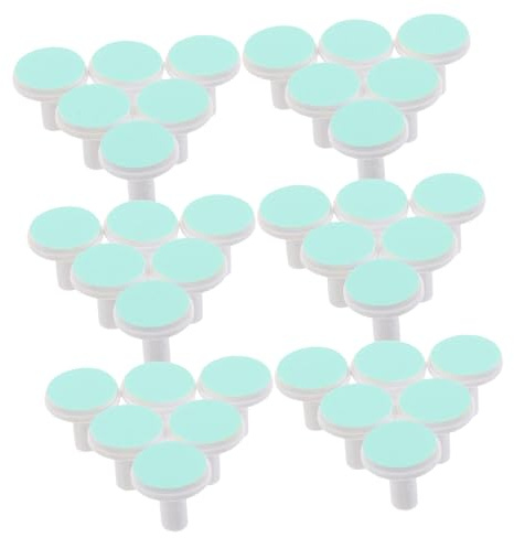 Gogogmee 30 St Nageltrimmerdyna För Barn Babynagelklippare Reservdyna Nageltrimmerhuvuden För Barn Nagelfil Reservdyna Babynagelfilstillbehör Babynageldynor Ljusgrön