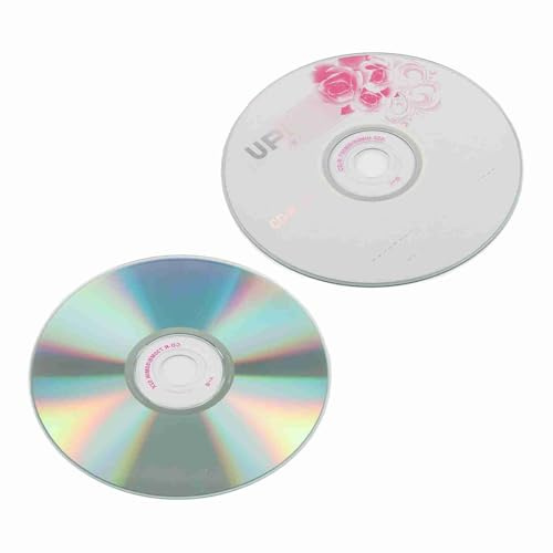 YUEHISY Dischi CD R Vergini, velocità 52X, 730 MB (50 pezzi) | Masterizza disco intero in meno di 2 minuti, funziona con tutte le unità CD R standard, PC per archiviare dati di foto