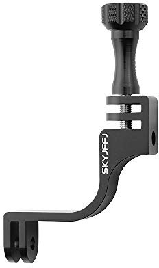 SKYJFFJ Adattatore a gomito per staffa verticale in alluminio a 90 gradi per GoPro Hero 8 (gli accessori possono essere installati)