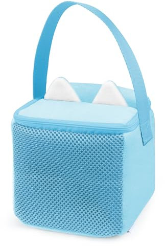 Tasche kompatibel mit Tigerbox, Schutzhülle kompatibel mit Tigermedia Tigerbox, Tragetasche für Tiger Karten, Blau
