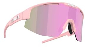 BLIZ Sportbrille Matrix Small CAT.3 Frame Matt Powder Pink Glas Brown w Rose Multi 0ZB7007 - 700706
