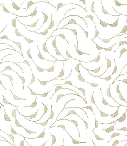 myforHD Carta da Parati Autoadesiva Fiore Foglia Vintage 44cmx300cm Decorativo Sfondo Carta da Parete Adesivo Vinile Soggiorno Camera Da Letto