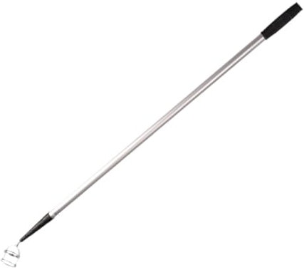 Fenteer Golfball Retriever für Wasser, Grabber -Werkzeuggeschenk, Picker mit Verriegelungslöffel, Teleskopauslaufgolfball Pick -up Retriever, 6 Abschnitte