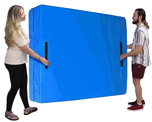 Aqiruk Mattress Cover for Moving and Storage- (King Size)- with Handles Reusable Waterproof Extra Thick Moving Mattress Bags with Strong Zipper, Heavy Duty, Tearproof Bags