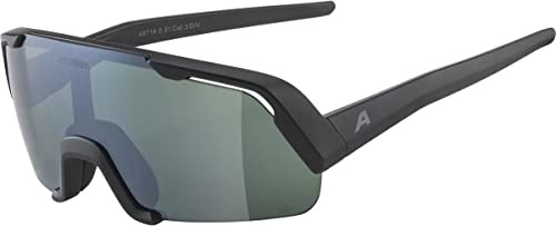 ALPINA ROCKET YOUTH Q-LITE - Verspiegelte, Kontrastverstärkende & Beschlagfreie Sport- & Fahrradbrille Mit 100% UV-Schutz Für Kinder