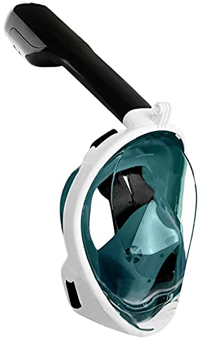 Schnorchel-Set, Vollgesichts-Scuba-Schnorchel-Gesichtsmaske, Unterwasser-Atemschutzbrille, Schnorchel-Set, Atemschutzmasken, sicher und wasserdicht