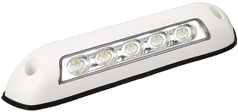 Fafeicy LED Awning Light, RV Awning Light Strip 30 LED Beads Waterproof 12V 24V DC for Lighting, 8in, Exterior Lighting