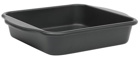 Oster Teston 8 Square Nonstick Carbon Steel Cake/Bake Pan - Matte Black