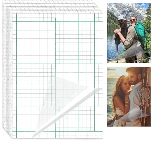 25 Pezzi Laminazione a Freddo,30 x 21,3 cm Pellicole Laminate Autoadesive Impermeabili,Pellicole Autoadesive per Laminazione a Freddo,Fogli Plastificatrice per Fotografie,Documenti e Campioni