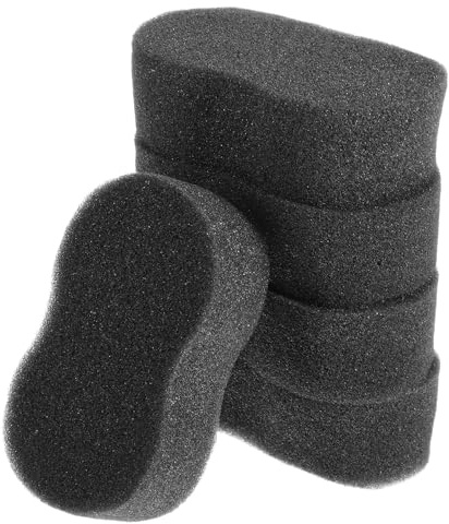 BESPORTBLE 5Pcs Soft Horse Grooming Sponges Comfortable Grip Bath Tools for Body Cleaning Dirt Removal and Massage Suitable for Real Horses and Animal Care