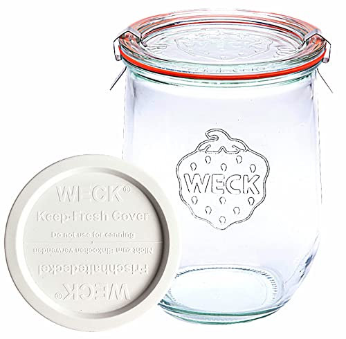 Tulip jars WECK 745 (WECK 745 // Freshness keeper lid)