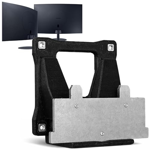 3IDEE VESA Adapter kompatibel mit Samsung Monitor (S39C, C24T550, C27T550, C32T550, S27C390, S27C392, S32C390 & mehr) - Monitor Halterung Adapter 75x75 mm - für Monitore ohne VESA Anschluss