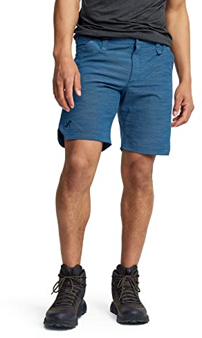 RevolutionRace Herren Hike & Dive Shorts, Hybrid Wandershorts und Badeshorts für alle Outdoor-Aktivitäten, Dark Blue, XL