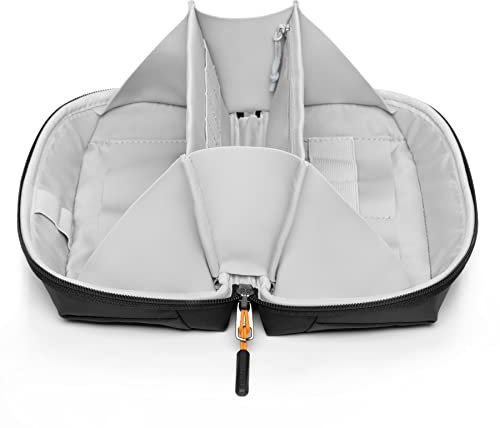 Inateck Elektronik Case, Spritzwassergeschützte Zubehörtasche, USB Kabel Gadget Organizer Tasche, Reisefreundlich