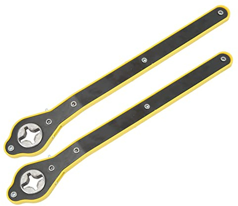 Scissor Jack Ratchet Wrench, Auto Labor Saving Car Jack Ratchet Wrench for Scissor Jack, Metal Scissor Jack Wrench, Garage Tire Wheel Lug Wrench for Motorcycle, Car, SUV