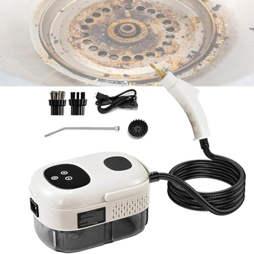 Steam Cleaner, 2500w Steam Cleaners For Home Use, Portable Steam Cleaner With Brush Heads, High Pressure Temperature Steam Cleaning Machine, Handheld Steam Cleaner For Car Couch Furniture Floors