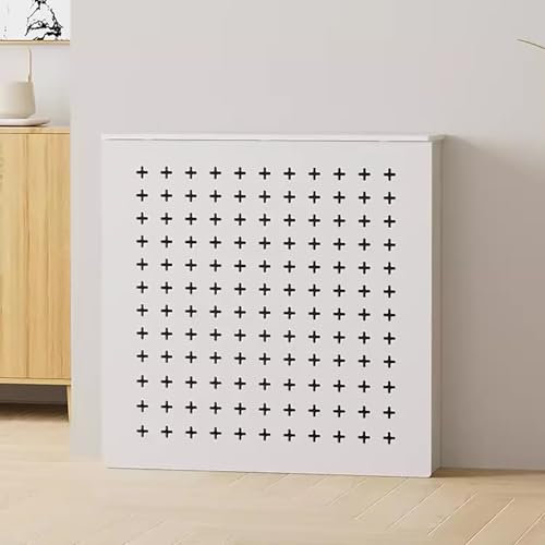 MTSYXYM Heizkörperverkleidung,Heizungsrohr Abdeckung,Heizkörper Verkleidungen,Heizungsabdeckung,Verdecken von Rohren,Einfache Installation,für Büro Flur Wohnzimmer Schlafzimmer.(L100*H70*T15cm)