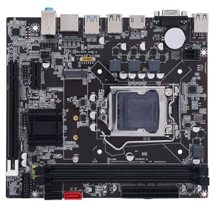 B75 Motherboard, 2x8gb DDR3 Memory, LGA 1155 Motboard per 2a 3a Gen, Core I3/I5/I7, Xeon E3 V2, Celeron G, Pentium G, 1600MHz, NVME M.2, NGFF
