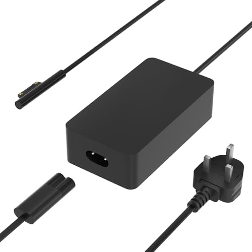 SLRIOYS 127W 102W Charger Compatible with Microsoft Surface Laptop Studio/Book 1 2 3 Surface Pro 10 9 8 7 7+ 6 5 4 3 X/Surface Laptop 7 6 5 4 3 2 1st Gen/Surface Go Tablet Windows Power Supply