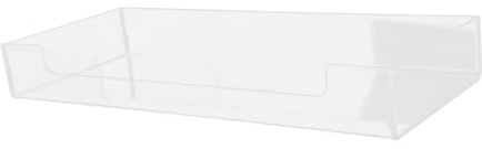ROMISBABA Transparente Tastaturabdeckung Staubschutz Schutz für Tasten PC Keyboard Abdeckung aus Acryl für Home Office und Gaming