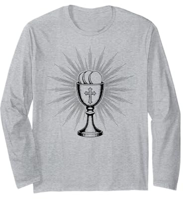 Calice catholique Eucharistie Coupe Religieuse église chrétienne Manche Longue