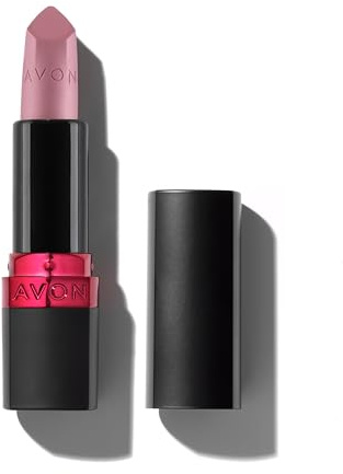 AVON Ultra Matte Barra de Labios Brillante Perfecto 3,6 g | Vitamina E y aceites de aguacate y sésamo para un color mate intenso, cómodo y uniforme en tono Brillante Perfecto