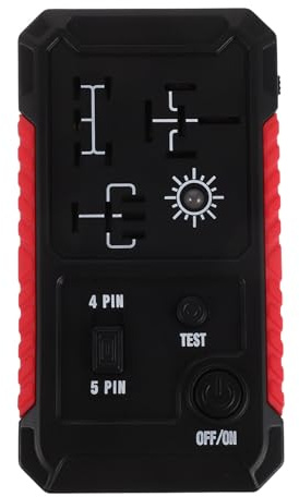 GRIRIW Tragbares aus Kunststoff und Legierung Auto Batterie Testgerät mit Intelligenter Diagnosefunktion für Selbstgemacht Reparatur und Kfz Diagnose