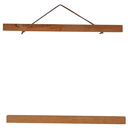 Fictory Plakat-Aufhänger, Posterleiste, Magnetisch Posterschiene Magnetischer Bild Plakatrahmen Holz Posterleiste für Poster,Schlafzimmer, Wohnzimmer und Büro Deko (30cm)