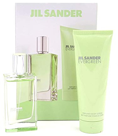 Jil Sander Evergreen femme/woman Geschenkset (Eau de Toilette,30ml+Body Lotion,75ml), 115 ml Nicht zutreffend