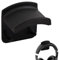 Daelesr 1PC Supporto per Gancio per Cuffie Salvaspazio, Universale Gancio Appendi Cuffie Staffa, Stand Cuffie a Gancio, Auricolare Supporto per Cuffie Ganci a Parete per Gioco Casa Ufficio, Nero