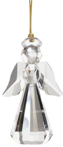 Lenox 2024 Optic Angel Glass Christmas Hanging Ornament
