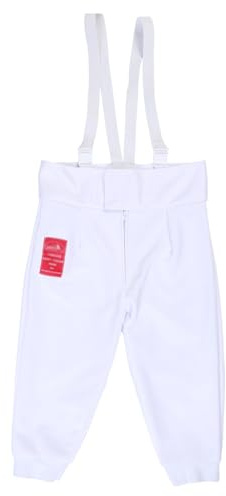 DJJYCTNM Fäktbyxor för vuxna barn, 350N stängselutrustning Skyddskläder, folie/epee/sabel fäktdräkt (Color : Left hand, Size : 60#)