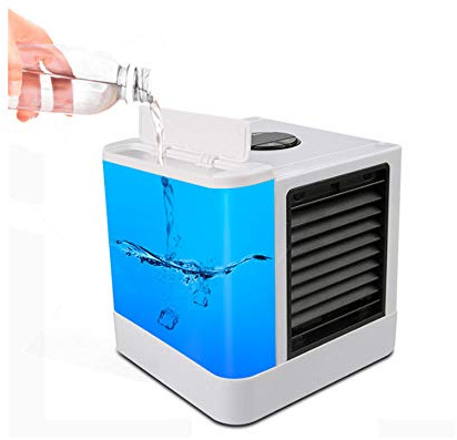 Air Cooler Portable Ice Cube Arctic Fan Portable Air Cooler Conditioner Personal Conditioning Usb Home Mini Air Humidifier Desk Fan Small