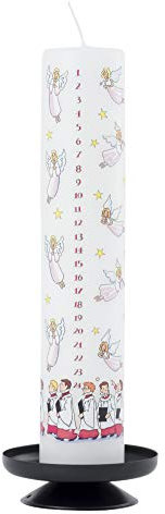 Alison Gardiner Adventskerze 'Choir Boys' Wax Pillar 50 Stunden Brenndauer