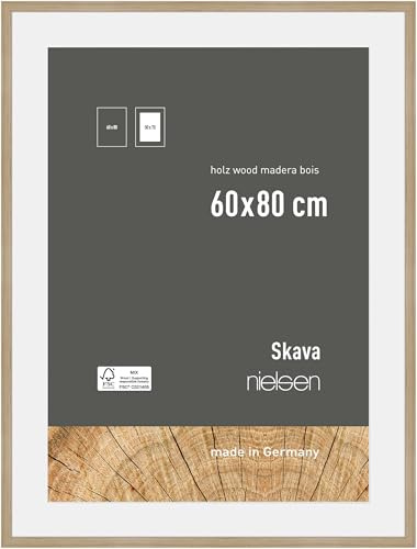 nielsen Holz Bilderrahmen Skava, 60 x 80 cm, Hellbraun