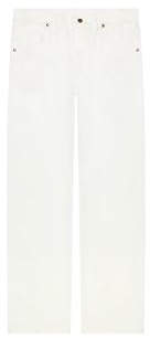 Wrangler Hombre Jeans 13MWZ, Original Regular Bootcut Fit, Straight Leg, Blanco (White), 33W / 30L