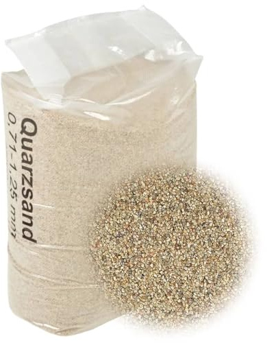 vidaXL Filtersand 25 kg 0,71-1,25 mm, sand till poolfilter, poolsand, filtermedia, filtreringssand, pool sand, filtermedium