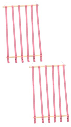 ibasenice 2sätze Wandhalter Für Mädchen-haarbänder Und Haarschmuck Organizer Zur Aufbewahrung Von Haaraccessoires Dekorativ Und Praktisch Für Kinderzimmer