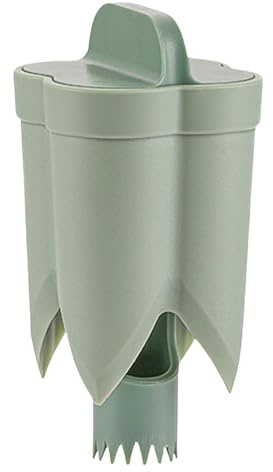 Pfefferentkerner Werkzeug, Jalapeno Entkerner für BBQ, Bell Pepper Corer, 2 in 1 Pfefferentkerner, Glockenpfeffer Entkerner, Jalapeno Entkernungswerkzeug, Pfefferkernentferner, Grüner Pfeffer