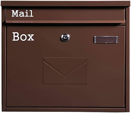 Vintage Iron Outside Mural Letter Box Letterbox Mailbox Photography Props Accessories Wall Mural Bar Cafe Window Display