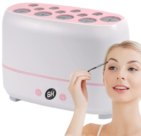 Makeup Brush Dryer Electric, Makeup Brush Dryer Machine | Essiccatore a polvere a - Essiccatore per pennelli per trucco spugne cotte lentamente a temperatura costante Carica USB per il bof