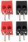 Be In Your Mind 4Pcs Speaker Plug Connectors Audio Fittings for Vintage Car Radios Compatible with Blaupunkt Compatible with Ford