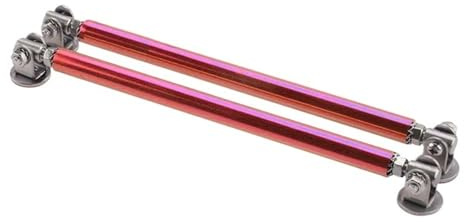 BarraDe Soporte De Parachoques Barras de soporte de varilla divisora ​​de labios universales, parachoques trasero delantero ajustable de 200 mm, kit de barra de soporte de alerón divisor de labios for