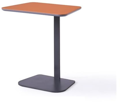 SLOQYNAPU Mesa de Centro pequeña Moderna y Minimalista de Cuero, Mesa de Esquina for sofá de balcón o mesita de Noche for Dormitorio.