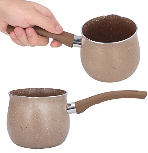 Pentola per scaldare Il caffè, Mini pentola per Il Latte in Lega di Alluminio Antiaderente antiscottatura per Cucinare
