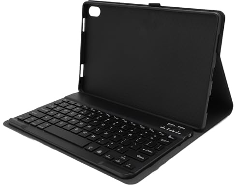 Bewinner Funda Universal para Tableta con Teclado para Tab P11 P11 Plus de 11 Pulgadas, Cubierta de Cuero PU con Teclado Bluetooth Magnético Desmontable, Retroiluminación RGB (Black)