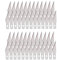 Mlife Pack de 50 cuchillas de repuesto para cortador, hojas de cuchillos de precisión de repuesto para manualidades, nº 11