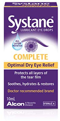 Systane Complete Lubricating Eye Drops for dry Eyes 10Ml